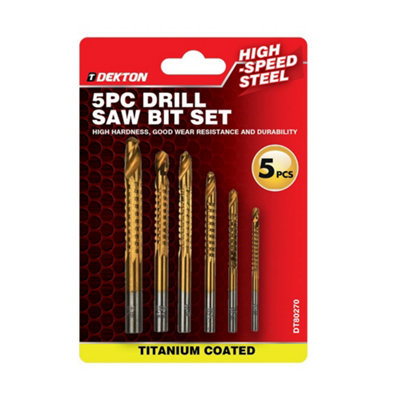 Generic Dekton 5Pc Miling DrillDt80270 from B&Q