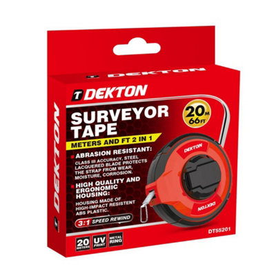 Generic Dekton 20M Surveyor TapeDt55201 from B&Q