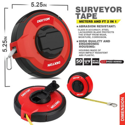 Generic Dekton 50M Surveyor TapeDt55202 from B&Q