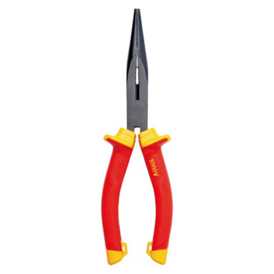 Generic Dekton Vde Long Nose Plier 8"Dtv20132 from B&Q