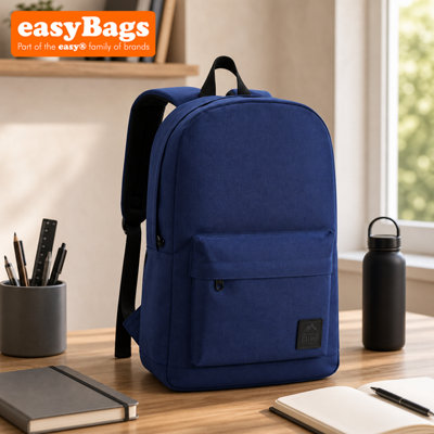easyBags Everyday Backpack With Smart Storage And All Day Comfort Outdoor GearNavy from B&Q