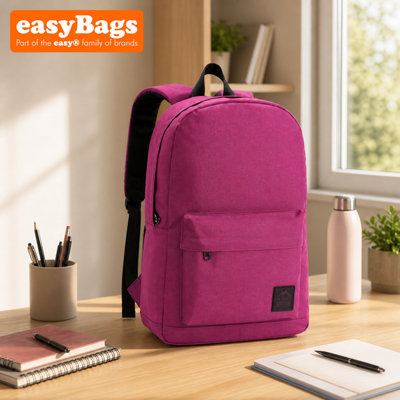 easyBags Everyday Backpack With Smart Storage And All Day Comfort Outdoor GearFuchsia from B&Q