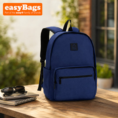 easyBags Everyday Backpack With Smart Storage And All Day Comfort Outdoor GearNavy from B&Q