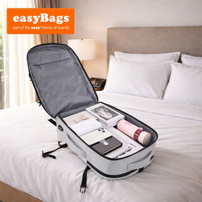 easyBags Underseat Easyjet Cabin Bag Backpack With Smart Storage And ComfortSilver from B&Q