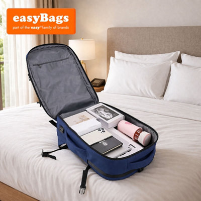 easyBags Underseat Ryanair Cabin Bag Backpack With Smart Storage And ComfortNavy from B&Q