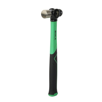 Rikä Rika 16Oz Fibreglass Ball Pein HammerCarbon Steel Head from B&Q