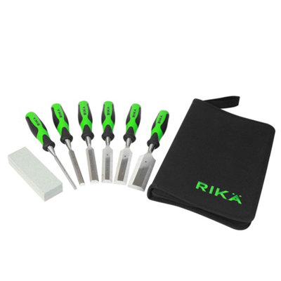 Rikä 7Pc Bevel Edge Wood Chisel Set - Neutral - Image 4