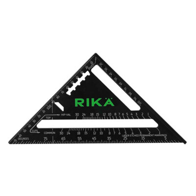 Rikä Metric Rafter Square 7" (177mm)Compact Metric Layout And Angle Tool from B&Q