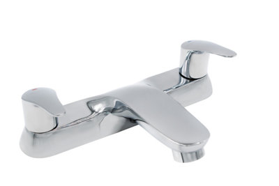 Hapi Bathrooms by Lecico Hapi Bathrooms Ashby Deck Mounted Bath Filler from B&Q