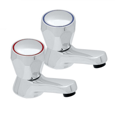 Hapi Bathrooms by Lecico Hapi Bathrooms Northbury Bath Taps (Pair) from B&Q