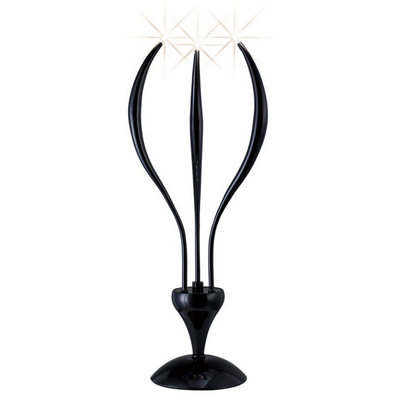 Luminosa Lighting Luminosa Llamas Table Lamp 3 Light G4 BlackNot Led/cfl Compatible from B&Q