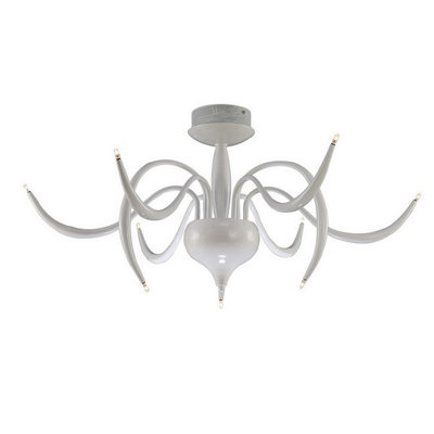 Luminosa Lighting Luminosa Llamas Ceiling 9 Light G4 WhiteNot Led/cfl Compatible from B&Q