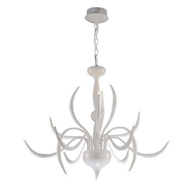 Luminosa Lighting Luminosa Llamas Pendant 15 Light G4 WhiteNot Led/cfl Compatible from B&Q