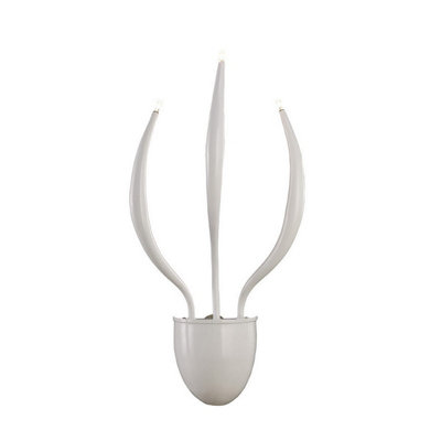 Luminosa Lighting Luminosa Llamas Wall Lamp 3 Light G4 WhiteNot Led/cfl Compatible from B&Q