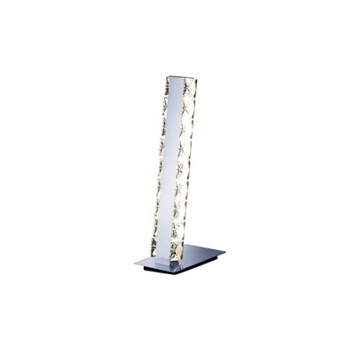 Luminosa Lighting Luminosa Galaxy Table Lamp 3W Led 4000K Polished Chrome/crystal from B&Q