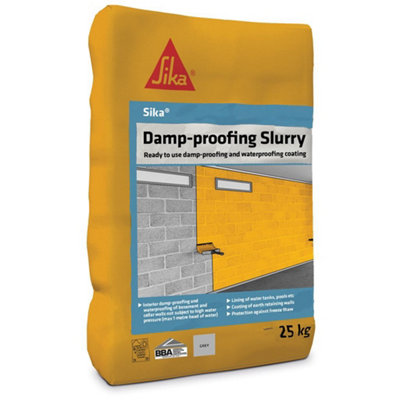 Sika Damp Proof Slurry Grey Tub 20Kg from B&Q