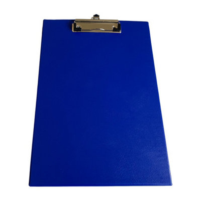 Janrax A4 Blue Pvc Single Clipboard from B&Q