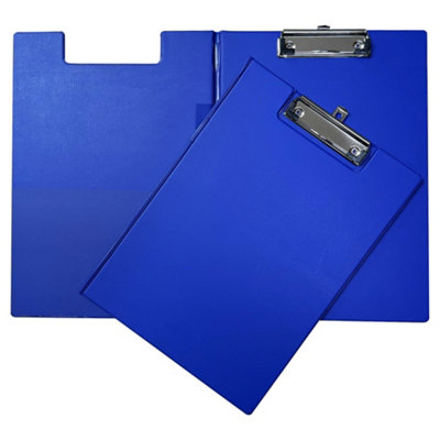 Janrax A4 Blue Foldover Clipboard from B&Q