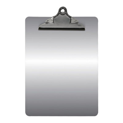 Janrax A4 Aluminum Clipboard Butterfly Clip from B&Q