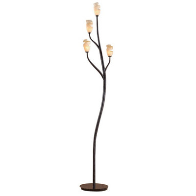 Luminosa Lighting Luminosa Forest Floor Lamp 4 Light G9Brown/black OxideNot Led/cfl Compatible from B&Q