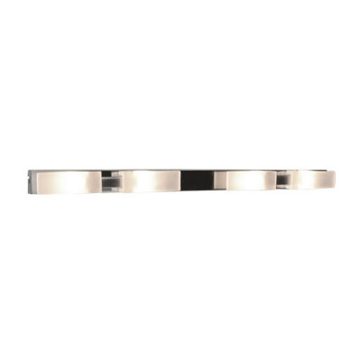 Luminosa Lighting Luminosa (0037 009) Arco Linear Ceiling 4 Light G9Satin Nickel from B&Q