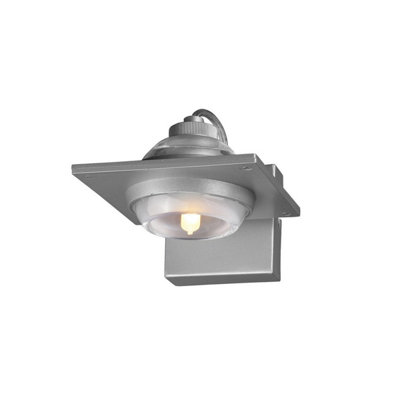 Luminosa Lighting Luminosa (0040 007) Ull Wall Lamp 1 Light G9 Silver Grey