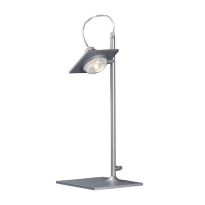Luminosa Lighting Luminosa (0040 008) Ull Table Lamp 1 Light G9 Silver Grey