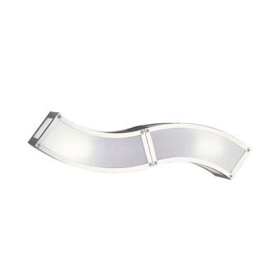 Luminosa Lighting Luminosa Duna Gu10 Wall Lamp 2 Light L1/sgu10Polished Chrome from B&Q