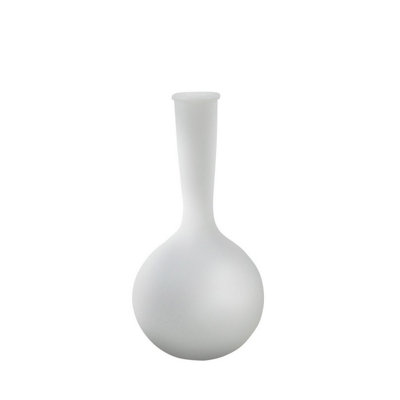 Luminosa Lighting Luminosa Flower Pot Small E27 1 LightOpal White from B&Q