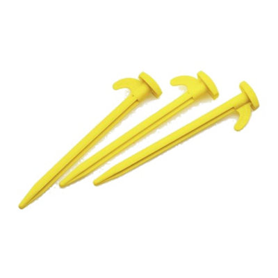 HI-GEAR Hi Gear Plastic Power Pegs 8" (10 Pack)Camping AccessoriesCamping Equipments from B&Q
