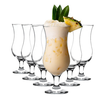 Lav Glassware Lav Fiesta Pina Colada Glasses - Pack Of 6 390Ml