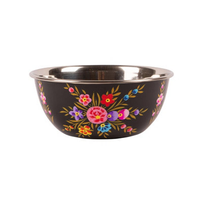 Billycan Picnic Bowl - 18.5Cm - Carbon Pansy