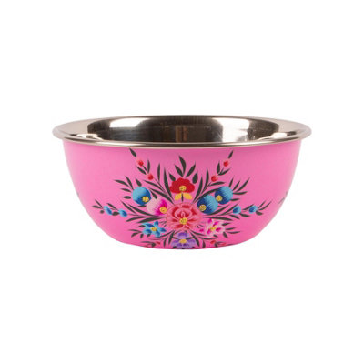 Billycan Picnic Bowl - 18.5Cm - Raspberry Pansy
