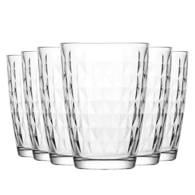 Lav Glassware Lav Artemis Highball Glasses - 415Ml - Clear - Pack Of 6 Light