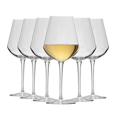 Bormioli Rocco Inalto Uno White Wine Glasses470MlPack Of 6 from B&Q
