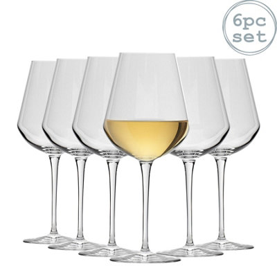 Bormioli Rocco Inalto Uno Wine Glasses - 470Ml - Pack Of 6 White