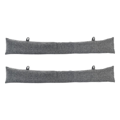 B&Q -  2X Herringbone Draught Excluders78.5CmIndoor Wind Draught Stopper Home Interior Door Air Blocker