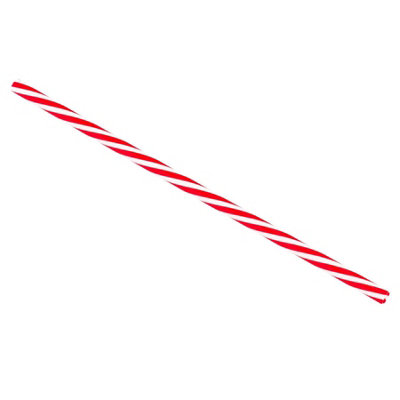 Rink Drink Reusable Plastic Drinking Straws23CmRed StripePack Of 100 from B&Q