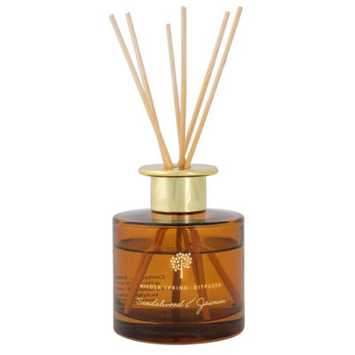 Nicola Spring Sandalwood & Jasmine Scented Reed Diffuser200MlAromatherapy 6 Sticks Air Freshener Home Fragrance from B&Q