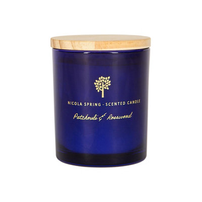 Nicola Spring Soy Wax Scented Candle - Patchouli & Rosewood 130G