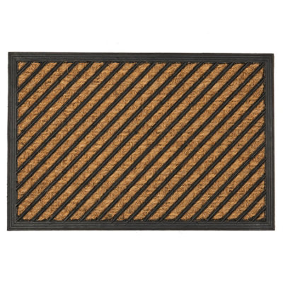 Nicola Spring Heavy Duty Door Mat - 60 X - Diagonal 40Cm