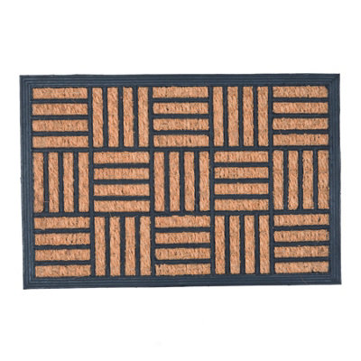 Nicola Spring Heavy Duty Door Mat - 60 X 40Cm - Mosaic