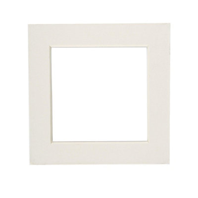 Nicola Spring Picture Mount For 6 X 6" Frame - Photo Size 4 X 4" - Ivory