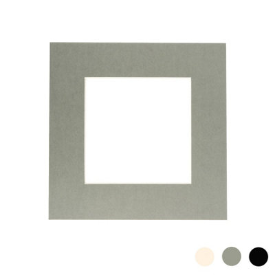 Nicola Spring Grey Picture Mount For X 10" Frame - Photo X 6" Size 10