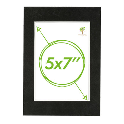 B&Q -  Picture Mount For 5 X 7" FramePhoto Size 4 X 6"Black