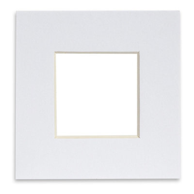 Nicola Spring White Picture Mount For X 10" Frame - Photo X 6" Size 10