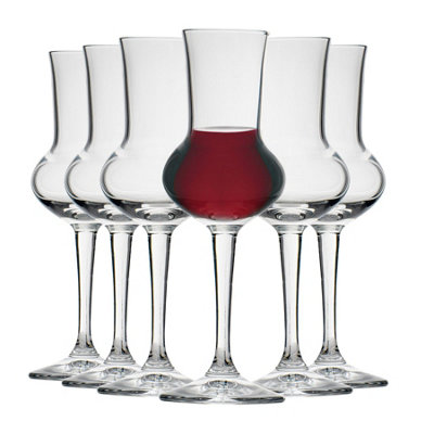B&Q -  Restaurant Liqueur Glasses80MlPack Of 6