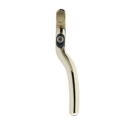 Era Fab & Fix Connoisseur Cranked Espag Handle RhGold from B&Q