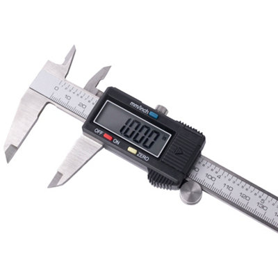 Digital Caliper Vernier Gauge Micrometer Tool 6" 150Mm Electronic Lcd Display Uk 5055521127489 - Image 4