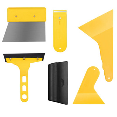 B&Q -  7Pc Car Van Window Tinting Tool Kit Application Set For Tinting Film Glass